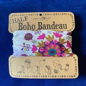 Natural Life Half Boho Bandeau NWT